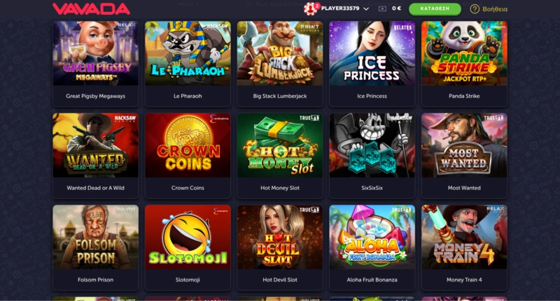 Vavada Slots